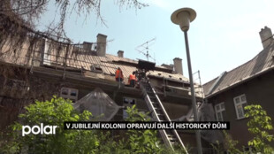 V památkově chráněné Jubilejní kolonii prochází rekonstrukcí další historický dům