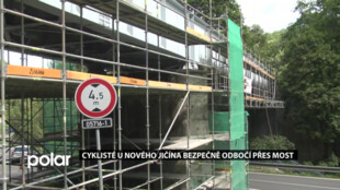 Cyklisté u Nového Jičína bezpečně odbočí přes bývalý železniční most