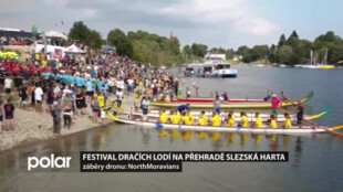Festival a závody dračích lodí byly letošní největší akcí v MS kraji