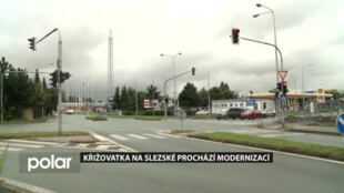 Křižovatka na Slezské ve Frýdku-Místku bude po modernizaci bezpečnější