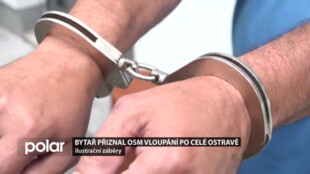 Bytař přiznal 8 vloupání v Ostravě. Ve většině případů byl vyrušen majiteli a utekl s prázdnou