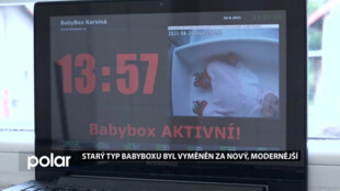 V Karviné vyměnili starý typ babyboxu za nový, modernější