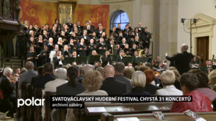 Svatováclavský hudební festival chystá 31 koncertů.  Účinkující vystoupí v sakrálních stavbách celého kraje