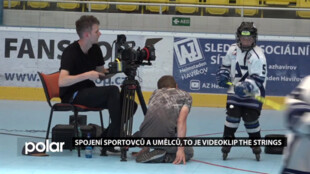 Spojení sportovců a umělců, to je nový videoklip havířovského hudebního uskupení  The Strings