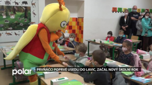 Prvňáčci poprvé usedli do lavic, začal nový školní rok