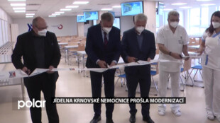 Zastaralá jídelna krnovské nemocnice prošla kompletní rekonstrukcí. Nově má i klimatizaci