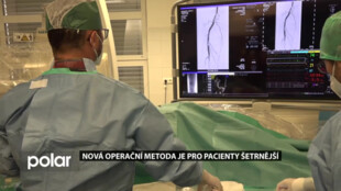 Městská nemocnice Ostrava začala operovat novou metodou. Ultrazvukem rozbíjí zvápenatělý povrch tepen
