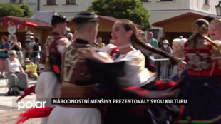 Národnostní menšiny prezentovaly v Karviné na náměstí svou kulturu