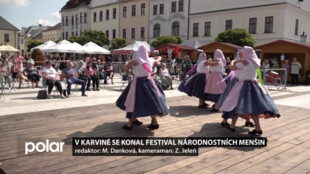 V Karviné na náměstí se konal tradiční festival národnostních menšin