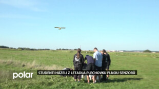Studenti házeli z letadla vlastnoručně vyrobenou plechovku plnou citlivých senzorů