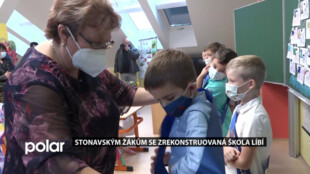 Stonavským žákům se zrekonstruovaná škola líbí