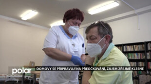 V Domově seniorů v Havířově se chystají na přeočkování třetí dávkou