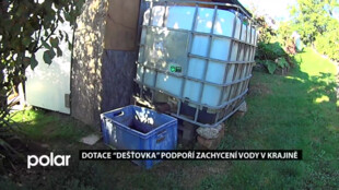 Dotace “Dešťovka” podpoří zachycení vody v krajině, město ji vyhlásilo poprvé