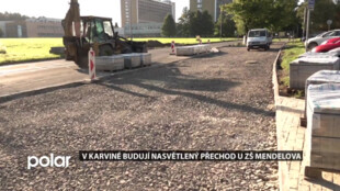 V Karviné-Hranicích přibude nasvětlený přechod a autobusová čekárna u ZŠ Mendelova