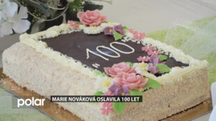 Obyvatelka Domova Bílá Opava Marie Nováková oslavila 100 let