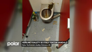 V Ostravě-Jihu řádili vandalové. Poničili a zaneřádili veřejné toalety