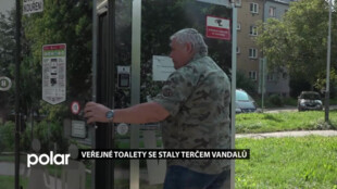 Vandalové poničili veřejné toalety v Ostravě-Jihu. Bezdomovci v nich přespávali
