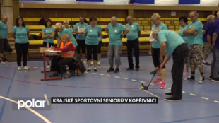 LÉTA BĚŽÍ: Krajské sportovní hry seniorů v Kopřivnici