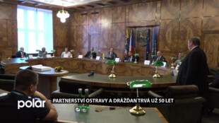 Primátor Ostravy a Drážďan se setkali na radnici v Ostravě. Partnerství už trvá 50 let.