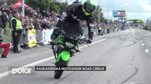 Závody motorek a kaskadérské kousky. Road Cirkus v Ostravě-Jihu nabídl spoustu novinek