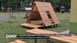 Na zahradách karvinských MŠ přibyly hmyzovníky, krmítka i ovocné stromy