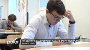 STUDUJ U NÁS: Kraj pečuje o nadané žáky