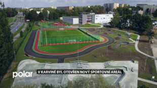 Karviná má nový multifunkční sportovní areál, mladí lidé jsou nadšeni