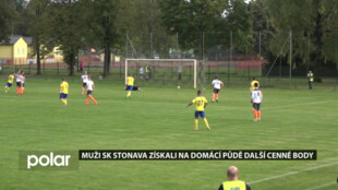 Muži SK Stonava získali na domácí půdě další cenné body