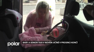 Baby a senior taxi v Novém Jičíně v prosinci končí, zájem o službu stagnuje
