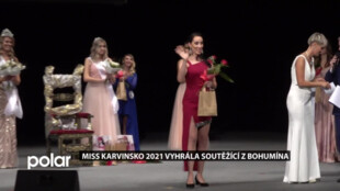 Titul Miss Karvinsko 2021 vyhrála Veronika Šutová z Bohumína