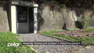 Ostrava má nový památník tramvajové dopravy. Vznikl v Pískových dolech