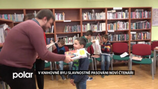 V knihovně byli slavnostně pasováni noví čtenáři