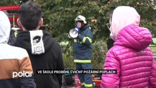 Ve škole proběhl cvičný požární poplach