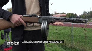 Žáci v Havířově zažili branný den s Armádou ČR