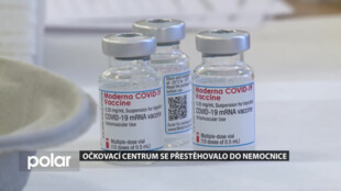 Nové očkovací centrum Nemocnice ve Frýdku-Místku už funguje