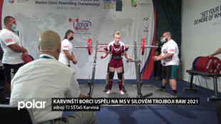 Karvinští sportovci uspěli na Mistrovství světa v silovém trojboji Raw 2021