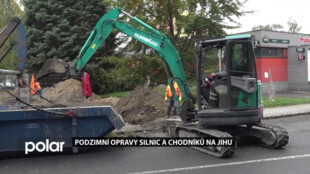 V Ostravě-Jihu pokračují v opravách silnic a chodníků