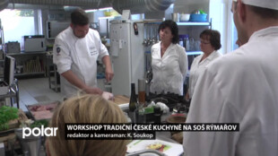 Na gymnáziu a SOŠ v Rýmařově to vonělo tradiční českou kuchyní na kuchařském workshopu