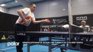 Mladí lidí s handicapem se v Havířově setkali na turnaji ve stolním tenise