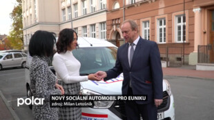 Středisko Slezské diakonie EUNIKA dostalo darem nový sociální automobil