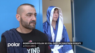 Boxer David Polák z Havířova se stal opět vicemistrem Evropy