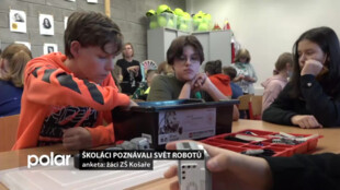 Čeští a polští školáci se učili skládat a programovat roboty