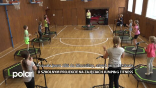 O szkolnym projekcie na zajęciach jumping fitness