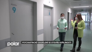 Nově zrekonstruované psychiatrické oddělení havířovské nemocnice se otevře veřejnosti