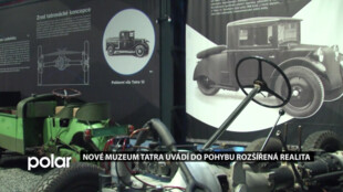 Nové muzeum Tatra v Kopřivnici uvádí do pohybu rozšířená realita