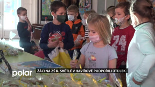 Žáci ze ZŠ K. Světlé v Havířově se zapojili do akce Jsem laskavec, podpořili dětmarovický útulek