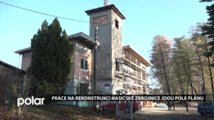Práce na rekonstrukci hasičské zbrojnice v Horní Suché jdou podle plánu