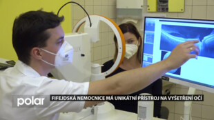 Městská nemocnice Ostrava má unikátní přístroj na vyšetření očí. U nás jde o naprostou novinku
