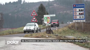 Na Slovensko v době lockdownu cestujte raději jen v nejnutnějších případech
