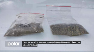 Strážníci z Orlové zadrželi dealera, který před školou nabízel marihuanu dětem